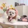 Spring and Autumn Thin Three-dimensional Mushroom Sweater Dog Clothes Funny Transformation Cat Small and Medium Dog Pet Dog Clothes