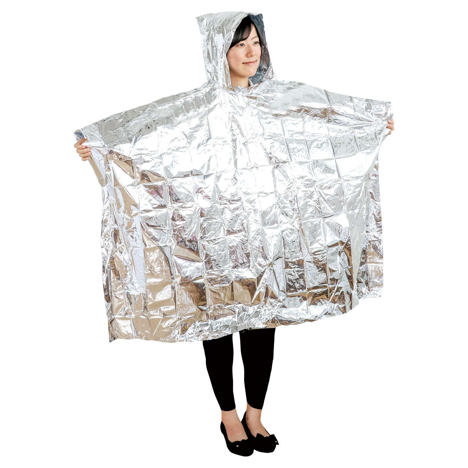 

Artec Emergency Aluminum Cold Weather Poncho Set (30-Piece Set), Silver, 35666