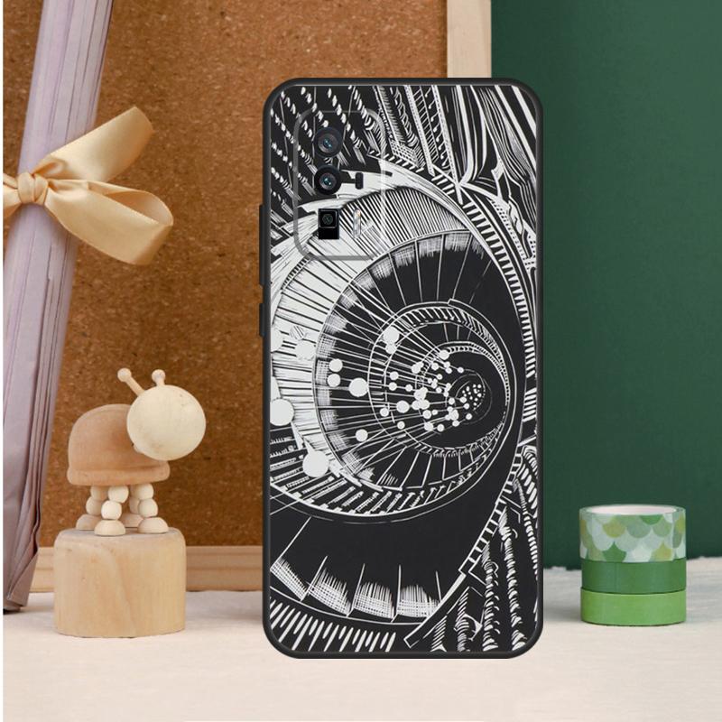 

Escher Staircases Case For Xiaomi 15 14 Ultra 15T 14T 13T 17 Pro Max POCO F8 Ultra F7 F5 F6 X5 X6 X7 Pro Cover Xiaomi 13T (13T Pro)