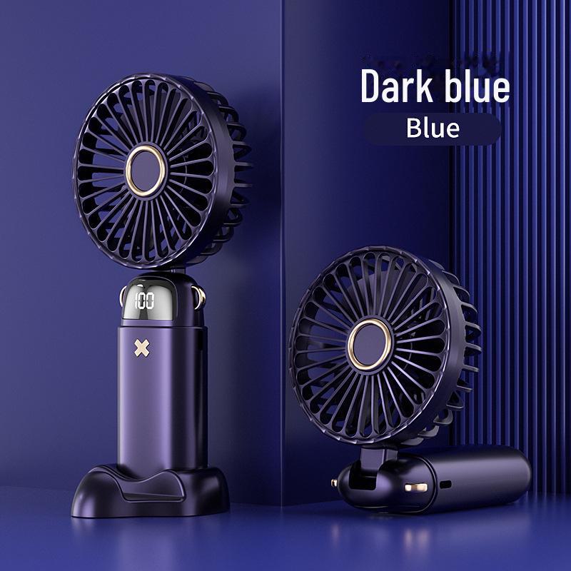 

Мини Портативный USB Ручной Вентилятор с Цифровым Дисплеем и Ароматерапией, Складной, Возможен Индивидуальный Логотип