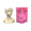 Unique Silicone Crafting Moulds Vase Molds Artistic Human Figure Shape Flowerpot Mold Epoxy Resin Mold Art Figure Moulds