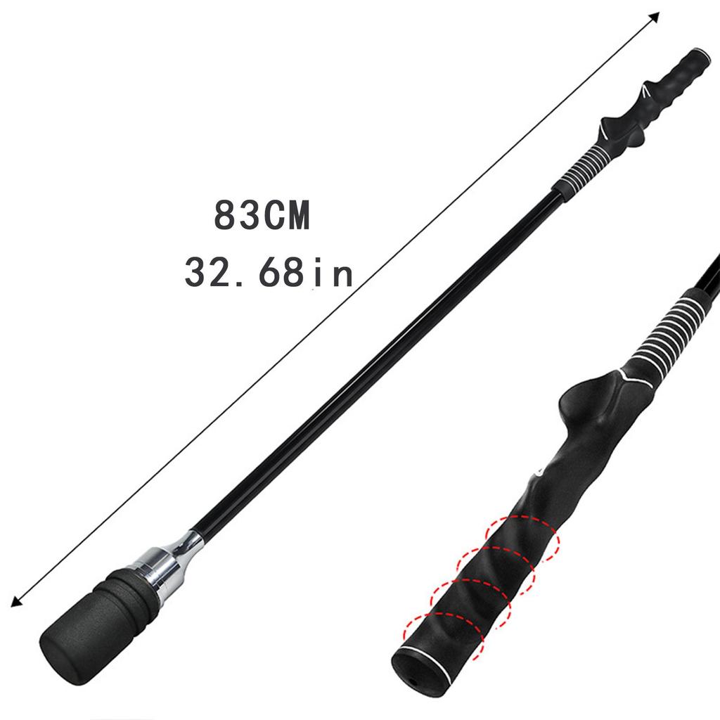 Golf Swing Trainer Posture Corrector Golf Alignment Stick Golf Swing Training Aid for Chipping Outdoor Exercise Driving Beginner