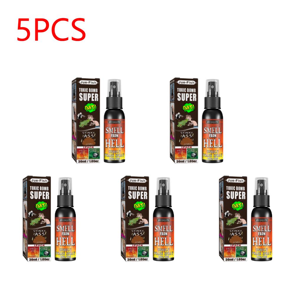 30ml Fart Gag Spray Prank Joke Halloween Spray Can Stink Party Supplies Stinky Fart for Adults Kids Halloween Funny