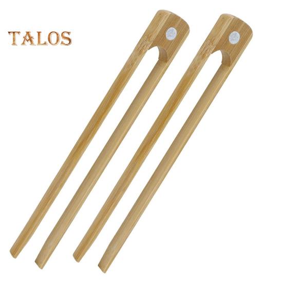 

Магнитные щипцы для тостера, бамбуковые сервировочные щипцы, 8,66 дюйма, кухонные принадлежности для приготовления тостов, бекона, кексов, бубликов 2pcs