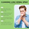 Ximonth Spray do Oczyszczania Płuc Naturalny Ekstrakt Roślinny Nawilżający Układ Oddechowy Łagodny Oczyszczający Płuca Długotrwała Pielęgnacja Ziołowy Spray do Oczyszczania Płuc