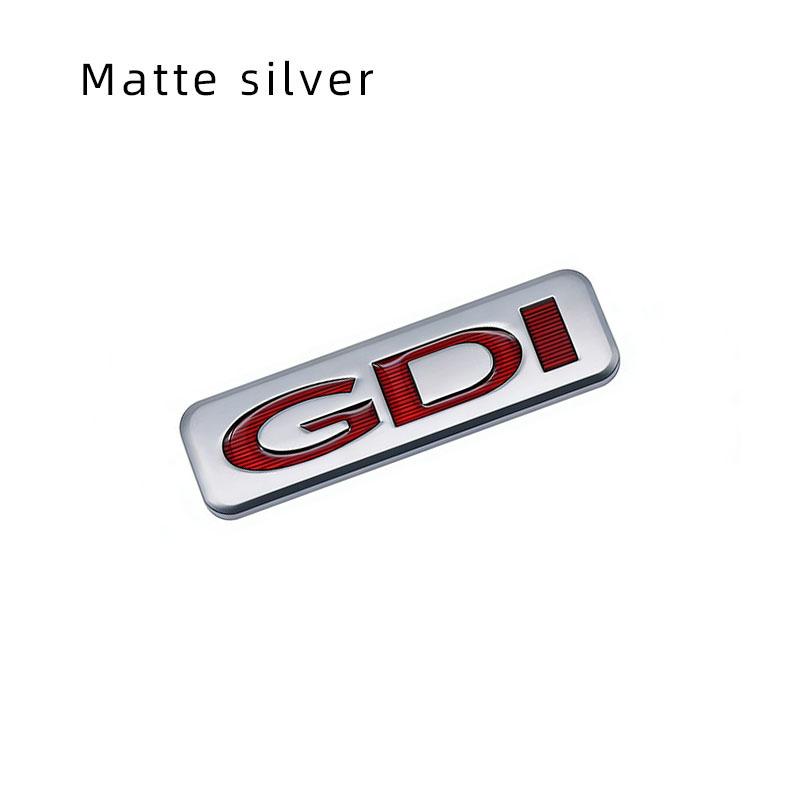 Premium Metal GDi TGDI 3D Car Emblem for Hyundai Sonata IX35 Tucson Elantra | SKJD6 Rear Tailgate Zinc Alloy Badge Decoration Sticker