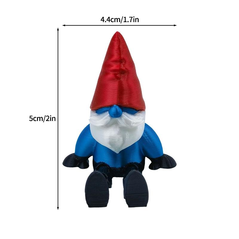 Рождественский Орнамент 3D Печатный Дед Мороз Снеговик Олень Украшения Домашние Настольные Аксессуары Navidad Xmas Декор Новый Год