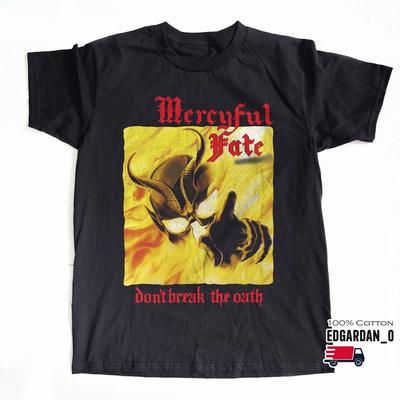 Mercyful Fate Break The Oath Album Black Unisex T-shirt