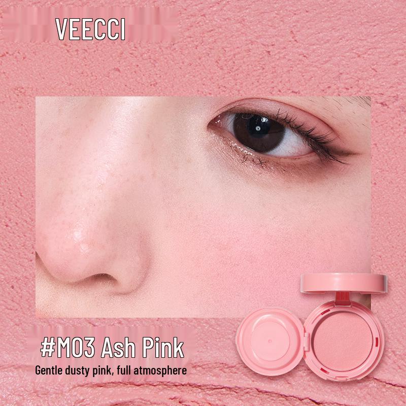 VEECCI x Chibi Maruko-chan Pat Pat Cushion Blush: Watery Glow Multi-use Cream Blush.