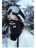 Unisex Autumn & Winter Ski Mask - Windproof, Warm, Plus Velvet for Outdoor Cycling
