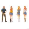 1/64 Diorama Doll Collections Character Model Outdoor Scene for Siku