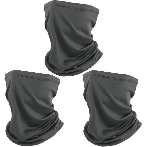 SUNLAND Breathable Gaiter Face Mask Neck Gaiter Scarf Dust Sun Protection Face Cover Windproof Ideal For Running Cycling
