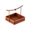 Handmade Bamboo Woven Retro Storage Basket