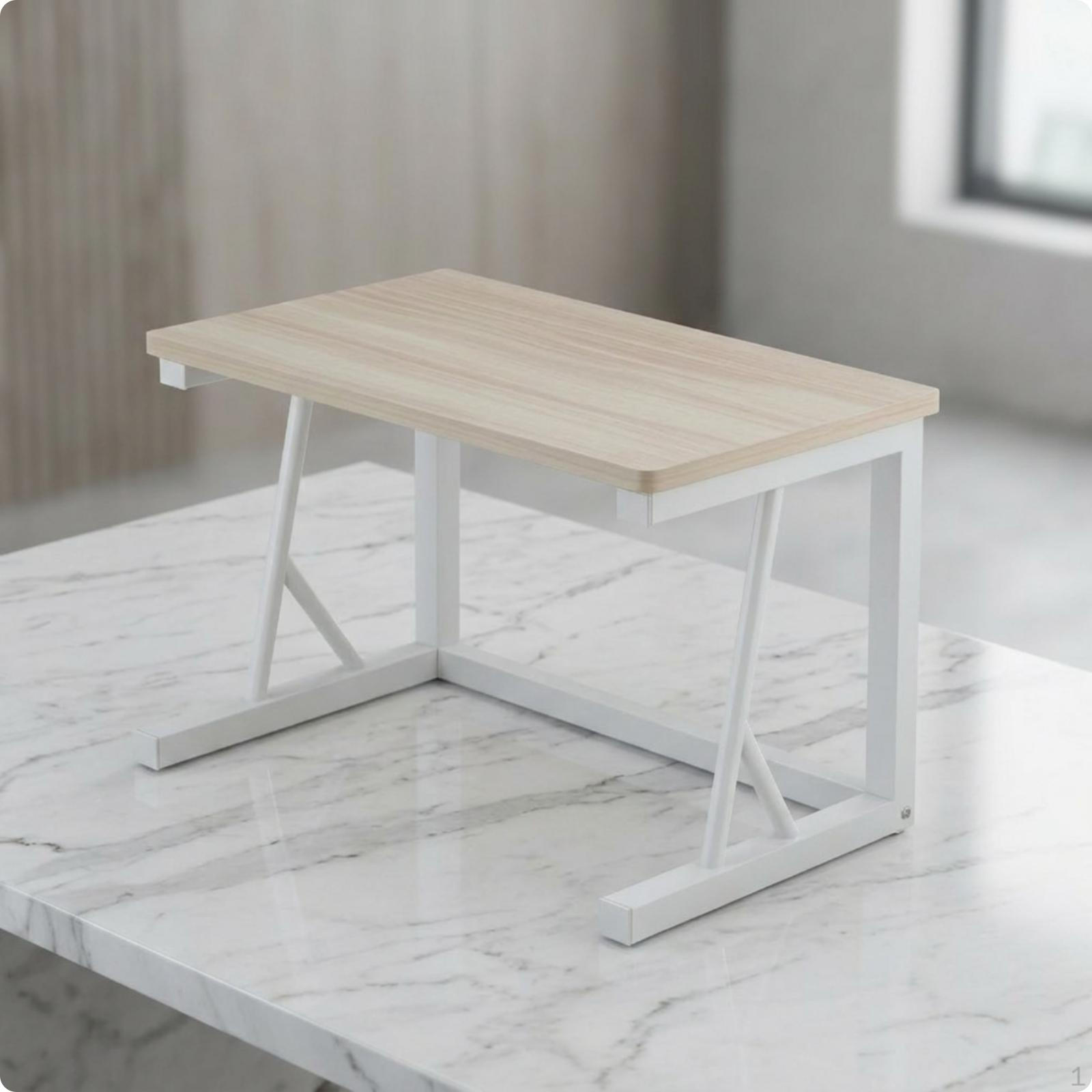 Desktop Printer Stand Space-Saving 2-Tier Organizer
