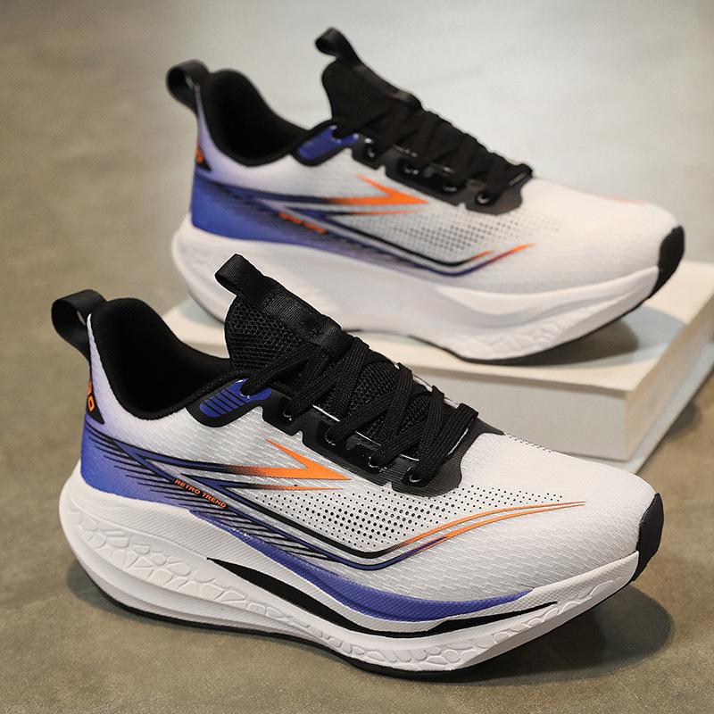 Youth breathable mesh shoes spring new large size couple sports casual shoes lightweight soft sole running shoes