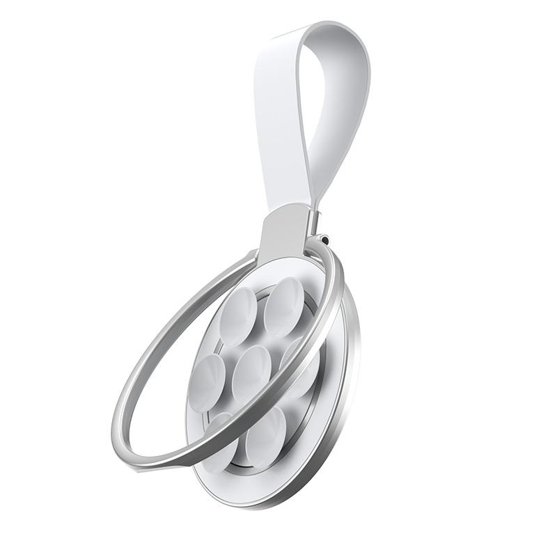 

Многофункциональный магнитный держатель для телефона с силиконовой присоской, портативная ручная подставка для iPhone 16-12 Magsafe