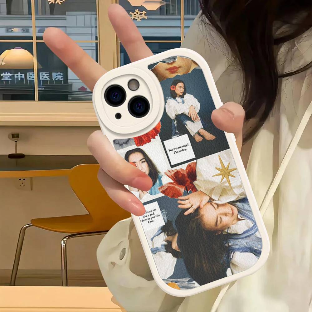 Popular Singer M-Mitski Phone Cover For IPhone 11 12 13 14 15 16 Pro Max Mini Plus Soft Leather Case