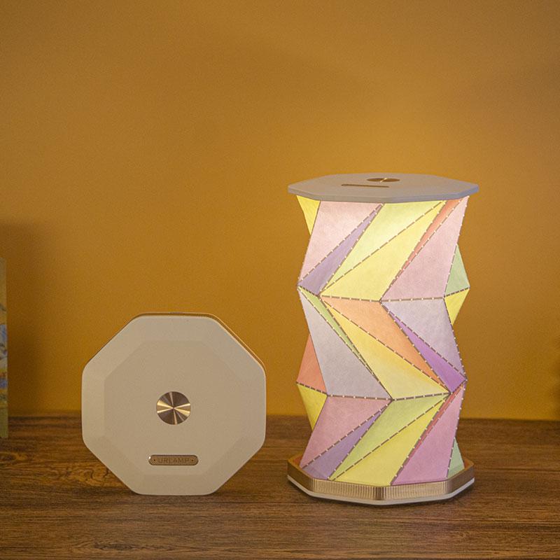Individuelle drehbare LED-Tischlampe - Kreatives Nachtlicht & Atmosphärische Buchlampe für Mittherbst- & Neujahrsgeschenke