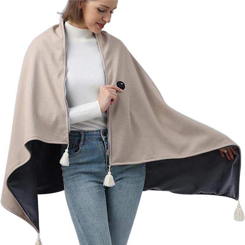 ABKO-Wearable Heated Blanket USB Rechargeable Portable