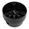 7 Pin 12V Black Plastic Car Trailer Socket Plug Adapter Connector Car Accessories
