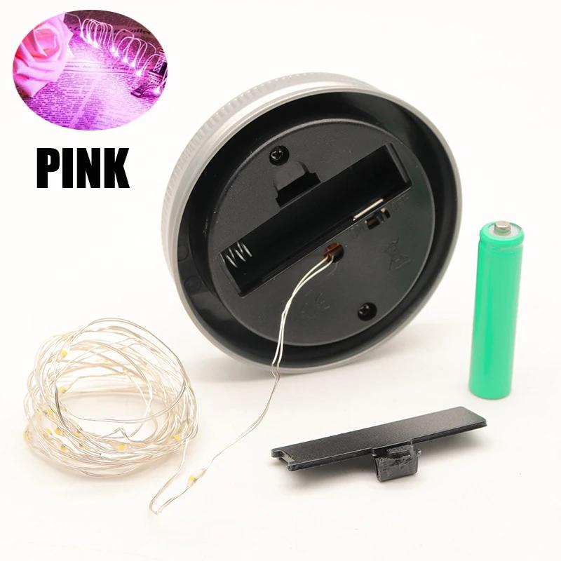 Solar Led Bottle Light Cap Outdoor Colorful Led Tinsel Garden Fairy Lights Garland Waterproof Wedding Christmas Holiday Decor