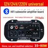 Universelle Hochleistungs-Bluetooth-Verstärkerplatine für Heim & Auto mit eingebautem Lautsprecher und Unterstützung für starke Bässe (12V/24V/220V)