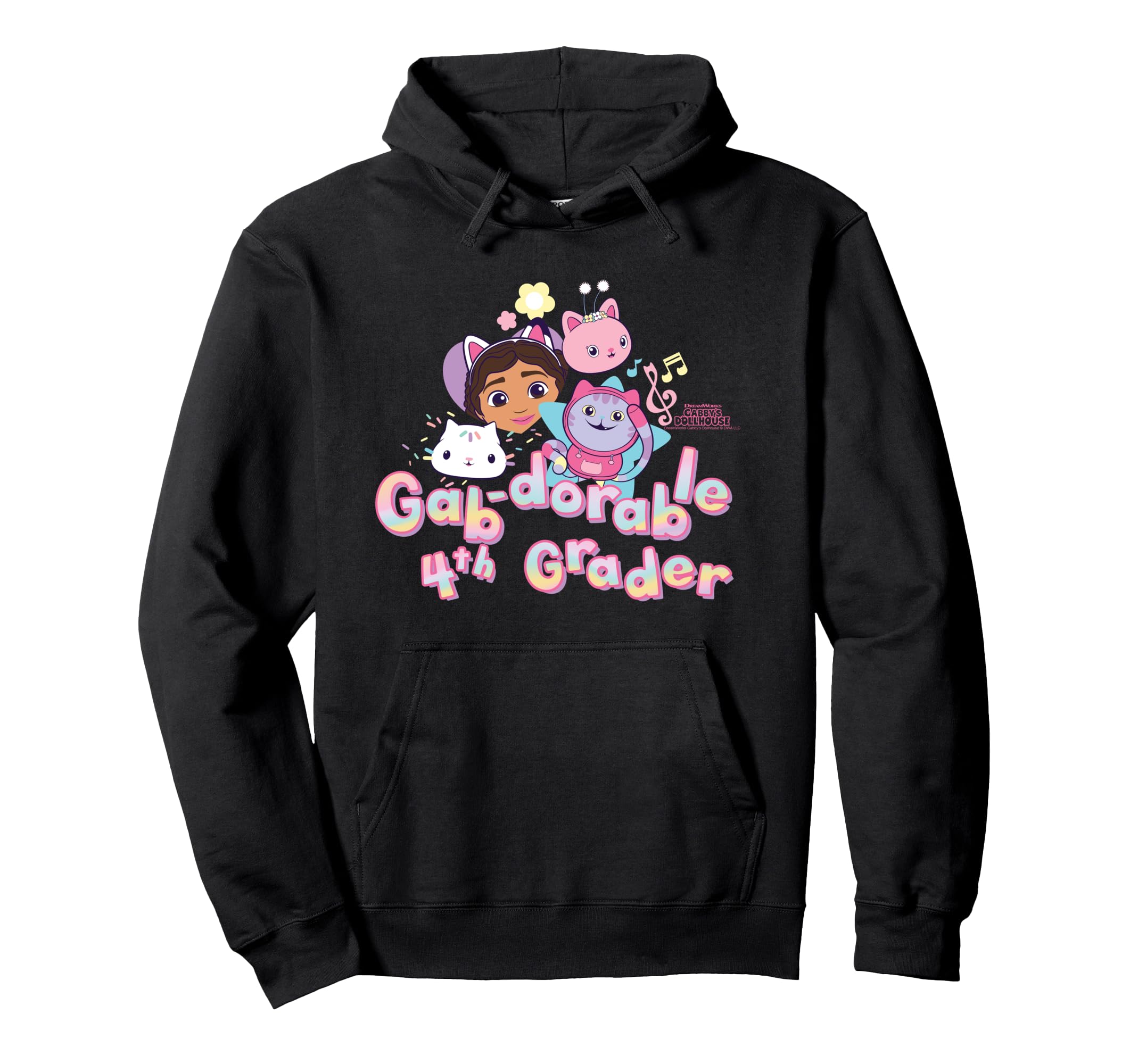 

DreamWorks Gabby s Dollhouse 4th Grade Hoodie