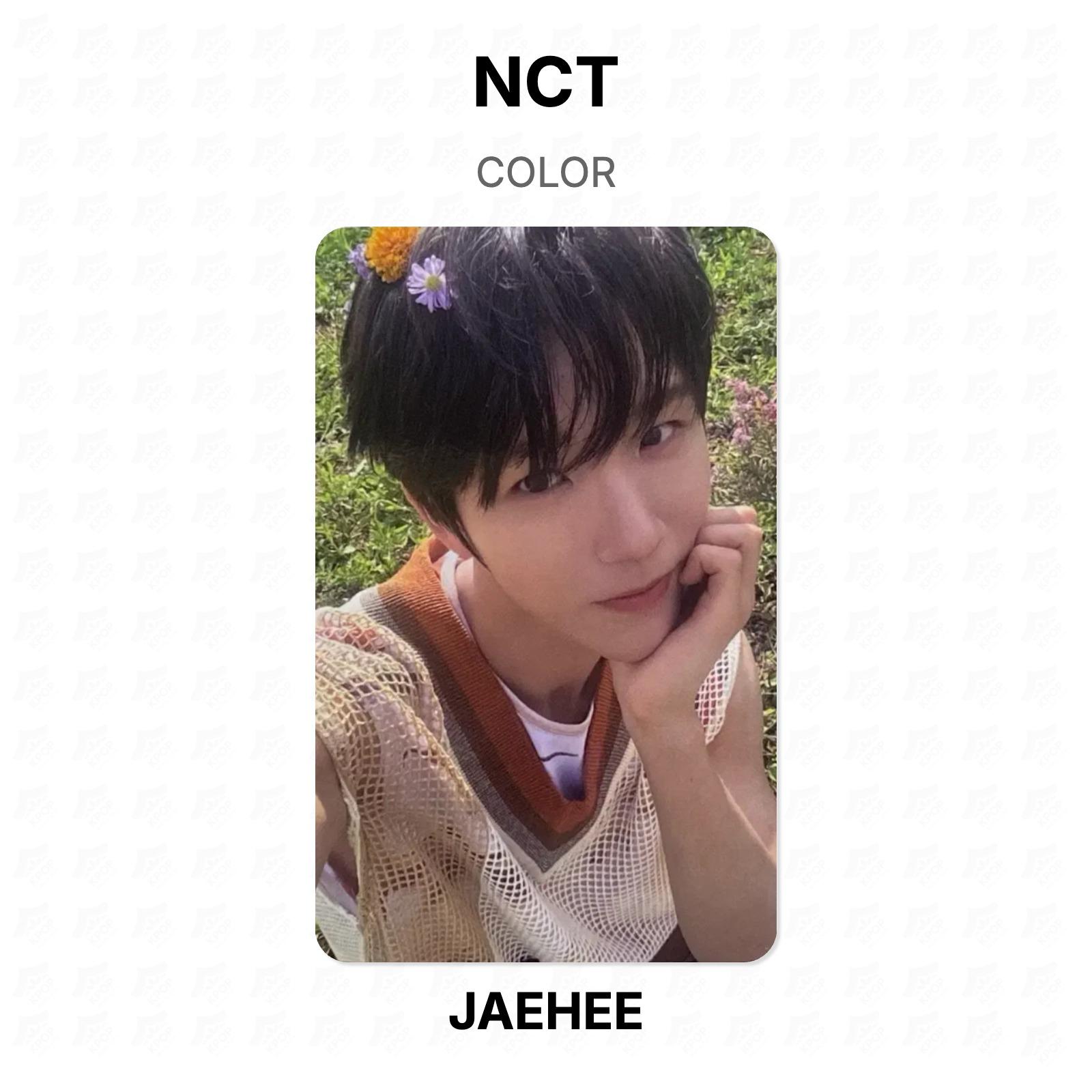 NCT COLOR Официальная фотокарточка JAEHEE