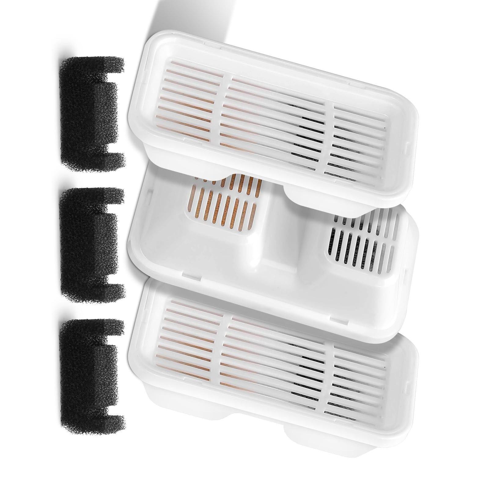 

Сменные фильтры и губки для автоматического фонтана для воды для кошек, работающего от батареек, аксессуары для диспенсеров для воды для домашних животных A