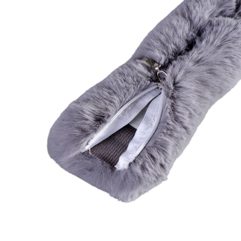 Tracolla Trendy in Peluche per Borsa Accessorio Leggero Poliestere Riciclato Tracolla Regolabile Per Donne Uomini