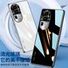 Applicable to oppo reno11 mobile phone case reno11pro electroplated glass metal lens anti-drop all-inclusive protective case