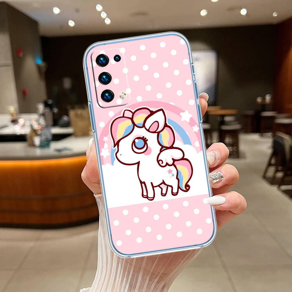 Cartoon Unicorn Phone Case for Motorola G14 G15 G24 G30 G31 G32 G34 G41 G42 G51 G52 G50 G60S G60 G62 G72 G71 G73 G84 G85 G200 E32