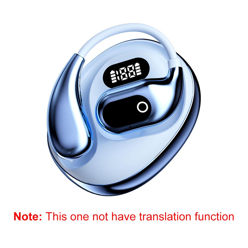 144-Language AI Translator Headphones Bluetooth 5.3 Wireless Two-Way Real-Time Translation For Business Global Travelers Earbuds