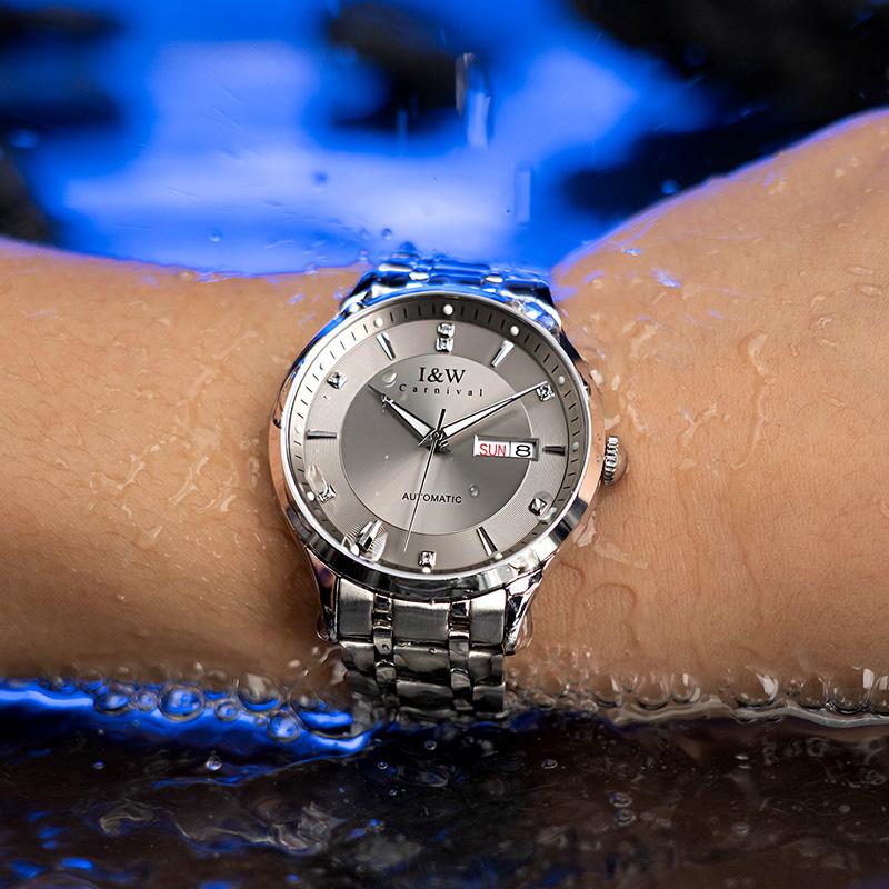 Reloj Hombre IW Luxury Top Brand Automatic Men's Watch Luminous Waterproof High Quality Mechanical Watch Sapphire glass