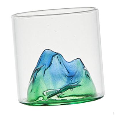 Creative Drinking Cup Tea Glassware Hand Blown Glass for Dining Fun Gifts Adults