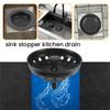 Good-3 Piece Kitchen Sink Plug Filter Garbage Disposal Plug, Stainless Steel Universal Anti-Clogging Kitchen Sink Filter