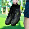 32-47 Kinder Herren Große Größe Fußballschuhe High Top Lange Nägel Outdoor Anti-Rutsch Fußballschuhe