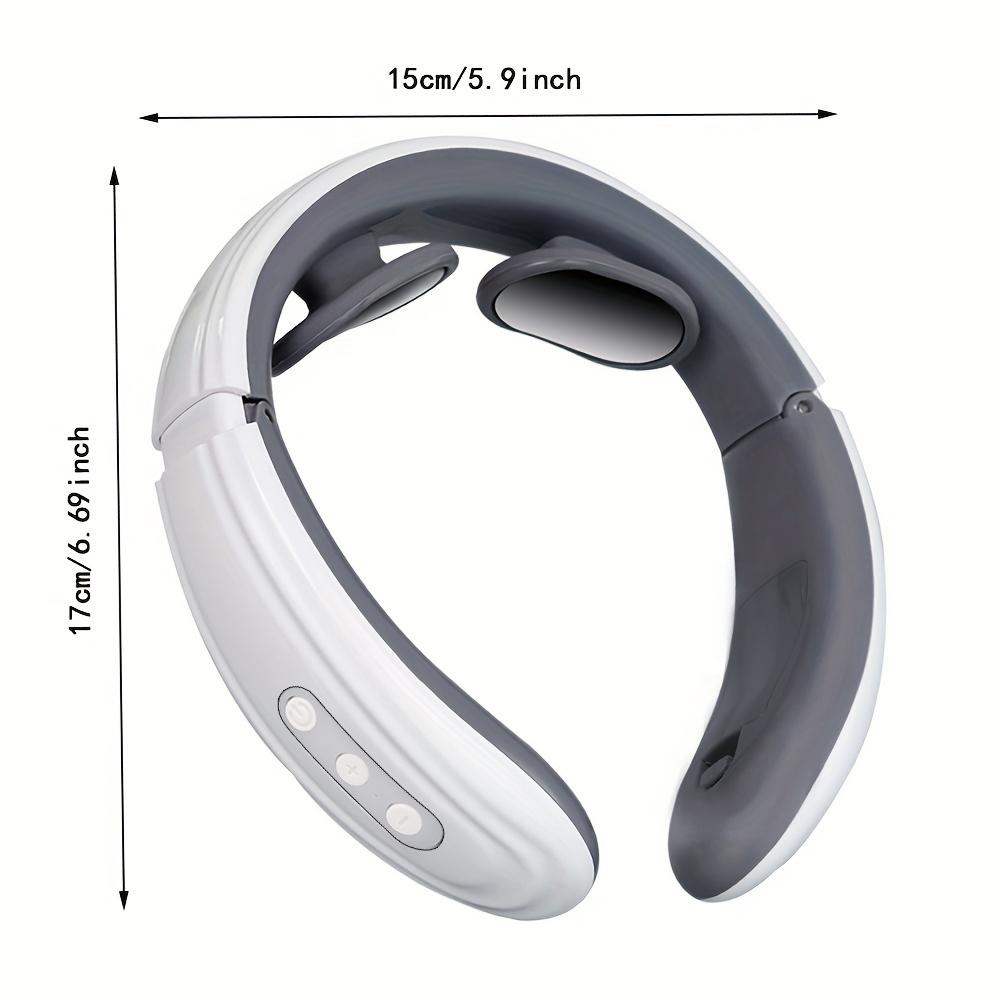 EMS Electric Cervical Spine Massager 6 Models 9 Gears Neck Shoulder Massage Pain Relief Physiotherapy Automatic Heating