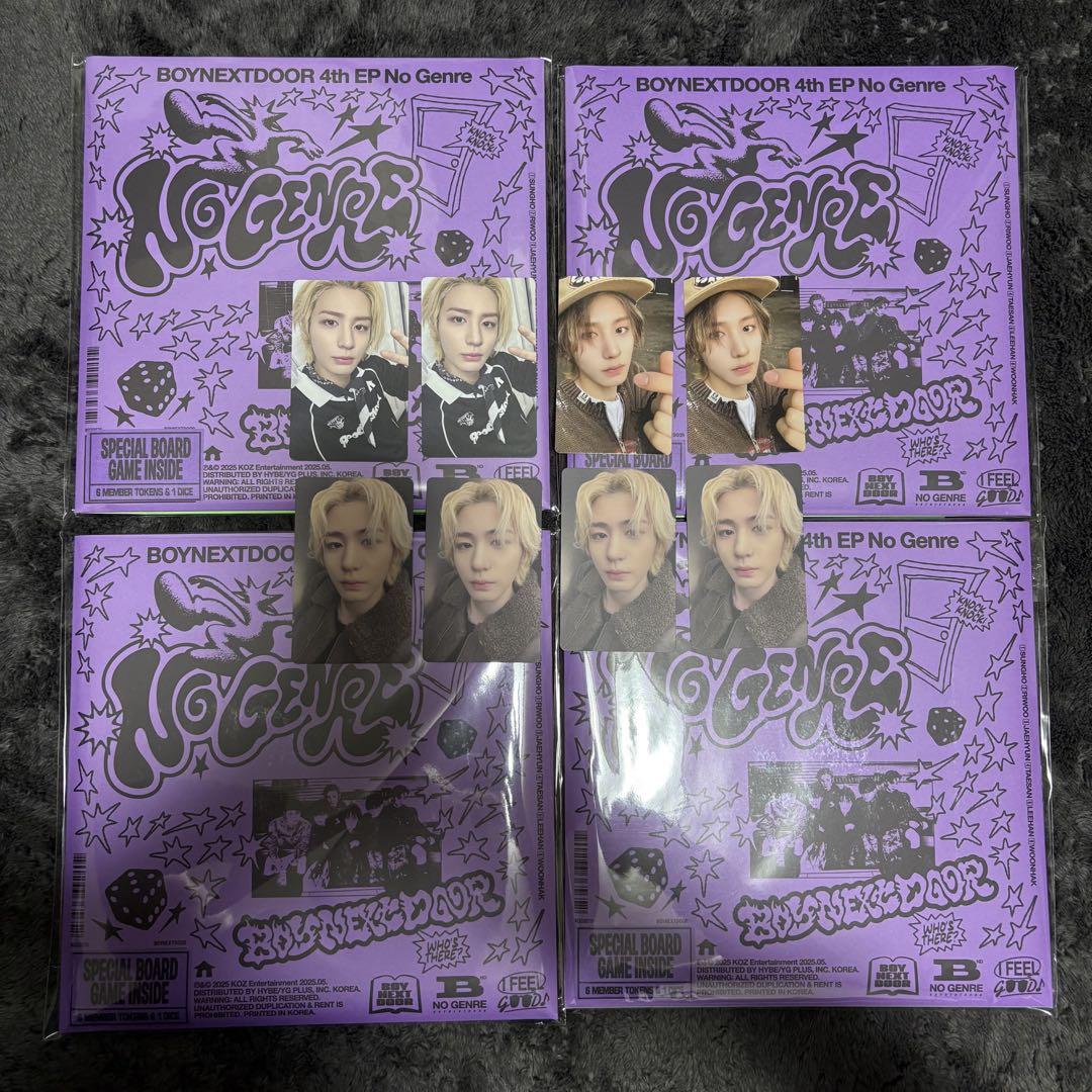 

[USED] BOYNEXTDOOR No Genre Bored Game ver. Yihan