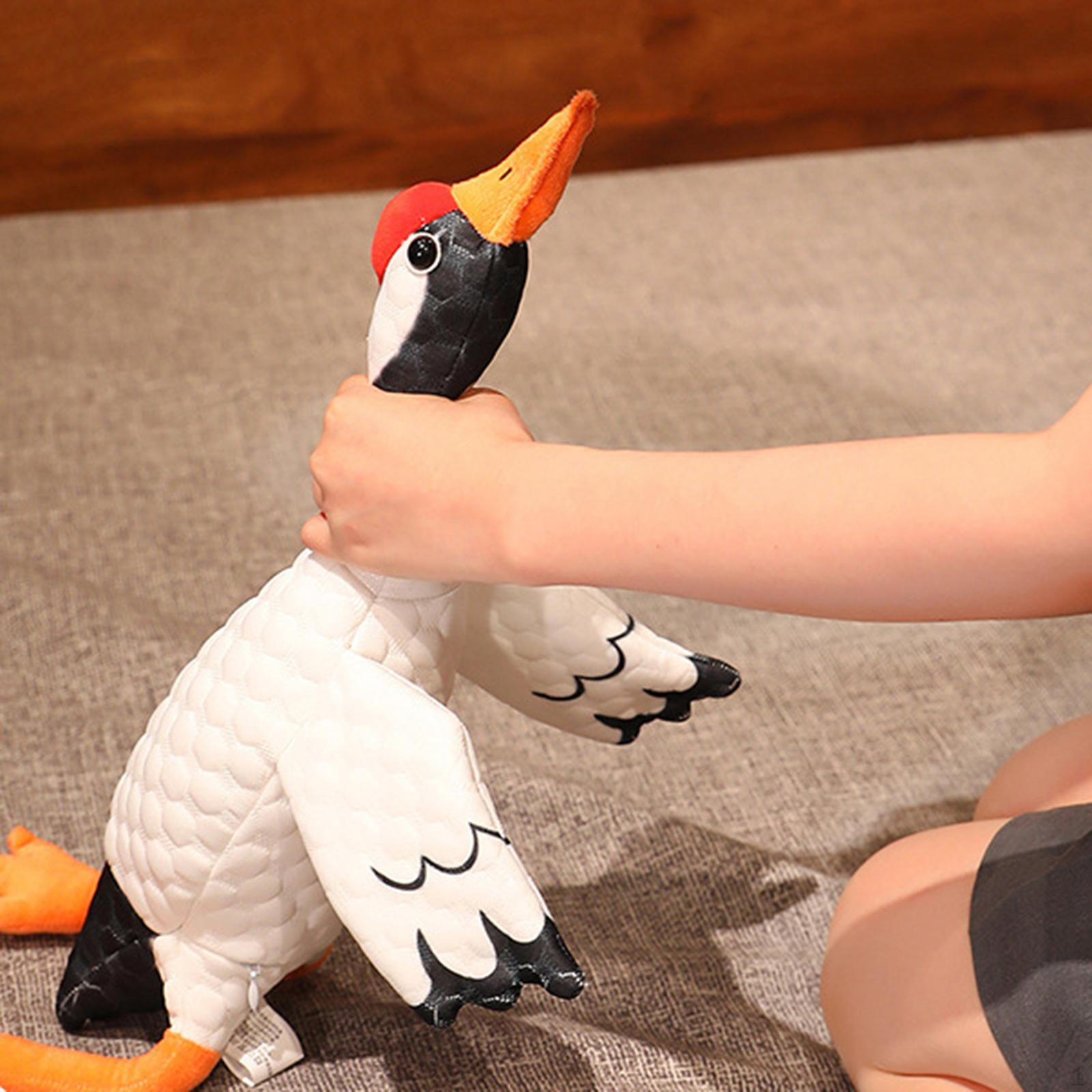 Goose Stuffed Animal Plush Toy Ornament Decorative Boys Girls Birthday Gift White Hugging