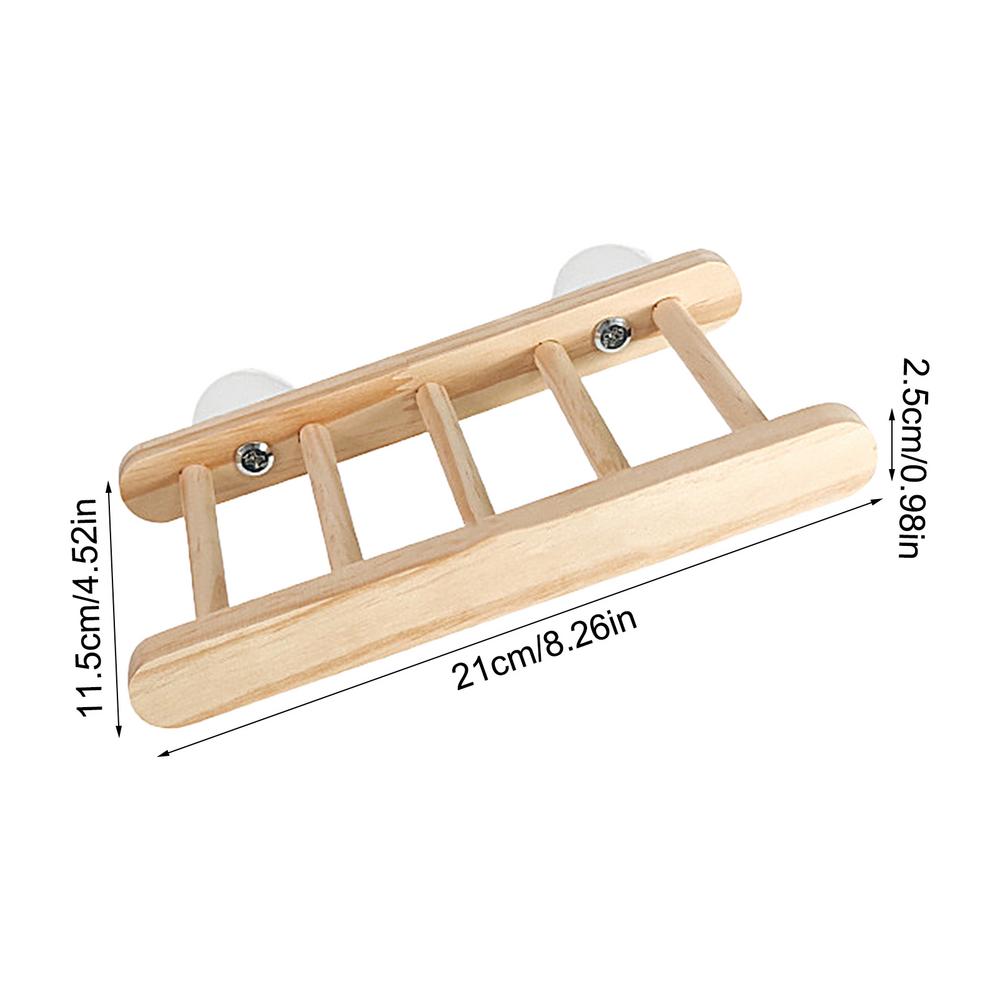 Bird Cage Ladder Folding Parrots Climbing Ladder Multipurpose Beak Grinding Toys Bird Climbing Toys For Standing Climbing