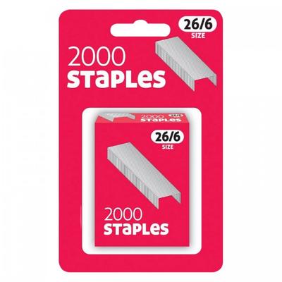 County Stationery Heftklammern (2000er Packung)