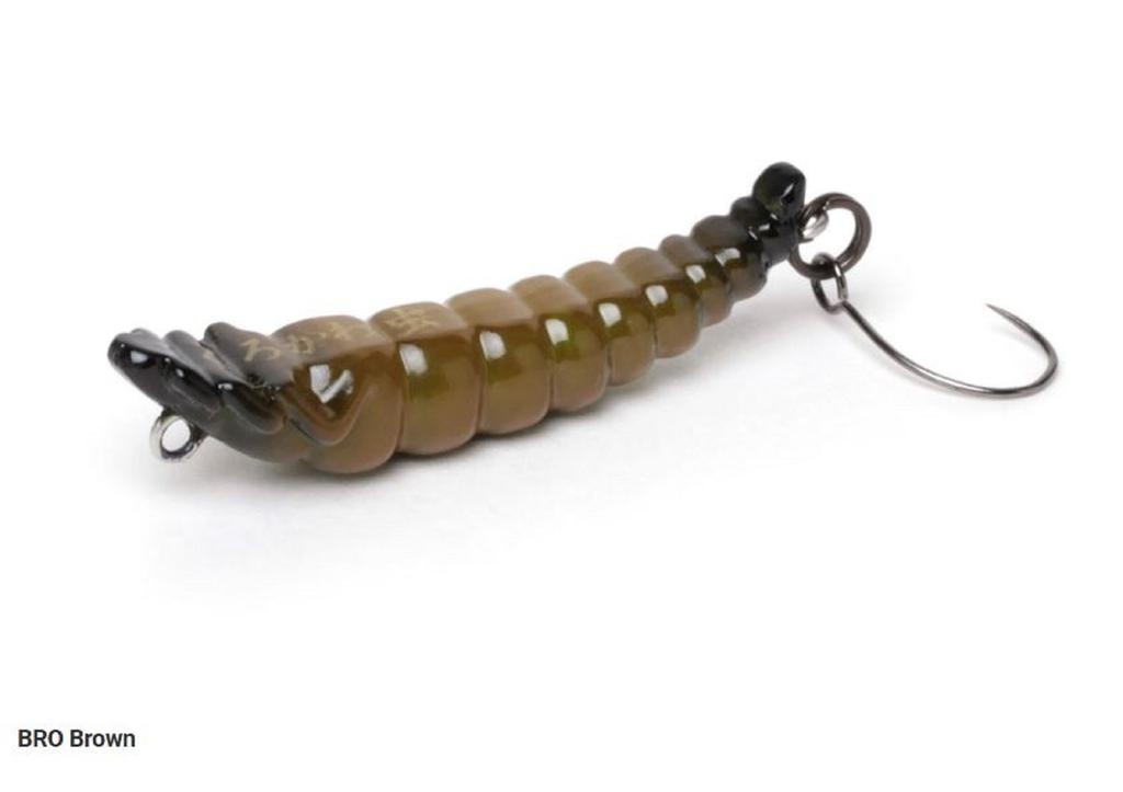 Jackson Kuro Kawamushi 35 mm 2.7 grams Single Hook Sinking Lure BRO (3696)