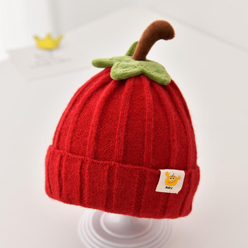 Baby Hat Autumn and Winter Baby Girl Warm Wool Hat Children Boy Girls Winter Boy Treasure Cute Knitted Hat