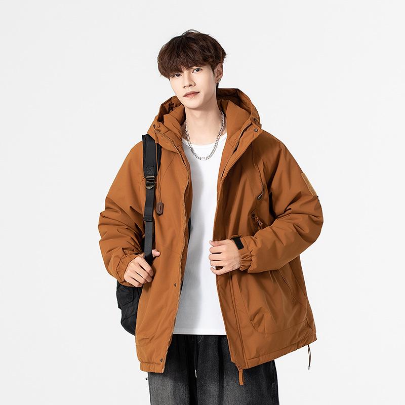 Men s Graphene-Enhanced Heated Winter Parka – Windproof, Waterproof, and Warm Cotton Outdoor Jacket. 3XL