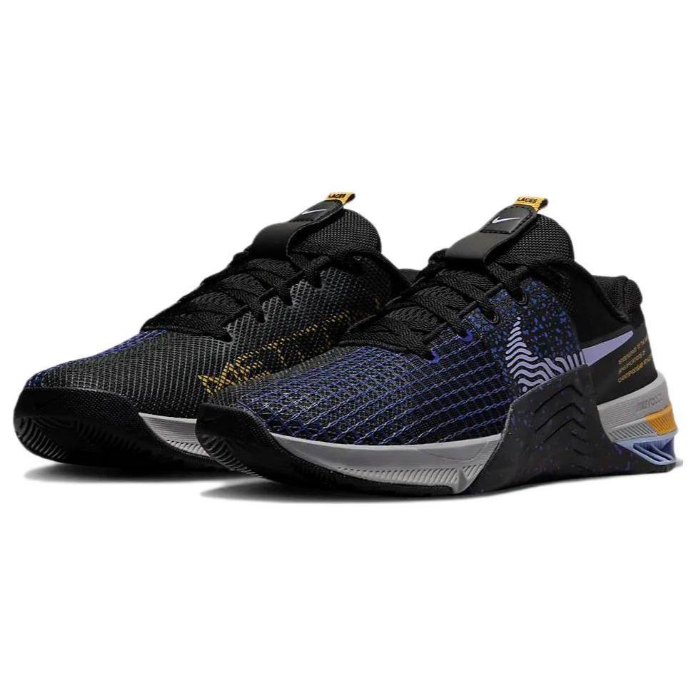 Nové dámské Nike Metcon 8 Černá Žlutá Okrová DO9327-002