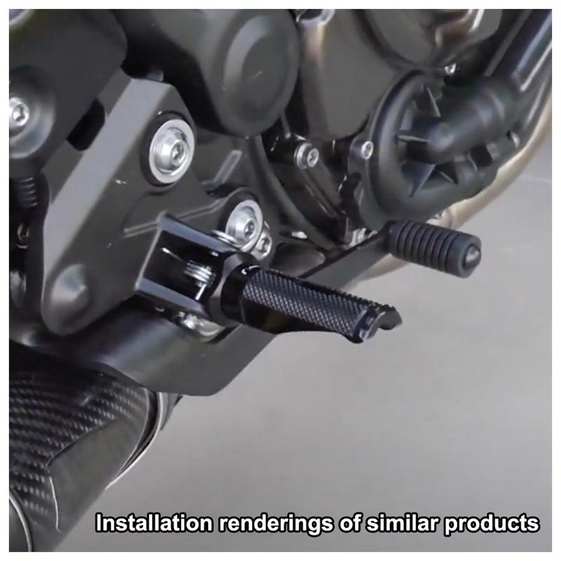 Motorcycle Adjustable Front Footrests Foot Pegs Fit For Suzuki SV650 2016-2022 SV650X 2018-2022 SFV650 GLADIUS 2009-2015 KATANA