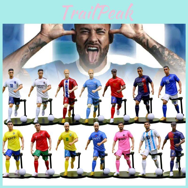 19cm PVC Fußballstar Figur Sammlerstück Perfektes Geschenk Für Fußballfans Und Heimdekoration