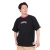 Champion Short Sleeve Ribbed Graphic Short Sleeve Action Style Men's T-Shirt, C3-Z303, Black, 100% Cotton, Knit, Logo, T-Shirt,