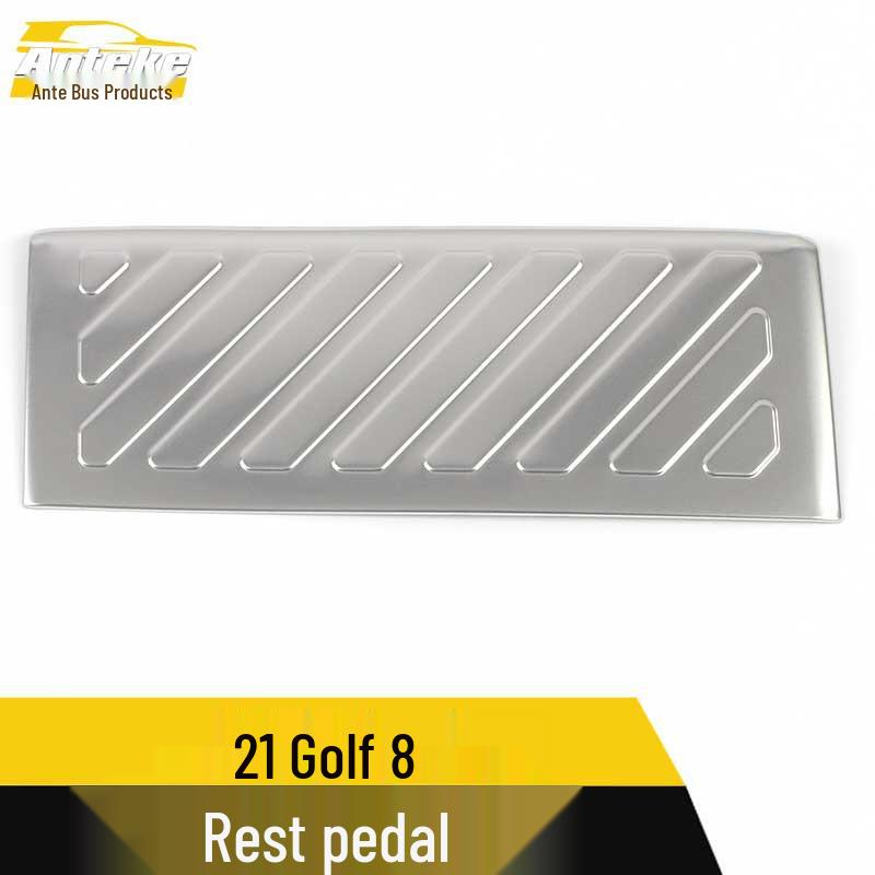 Golf 8 Stainless Steel Pedal Decoration for Accelerator and Brake